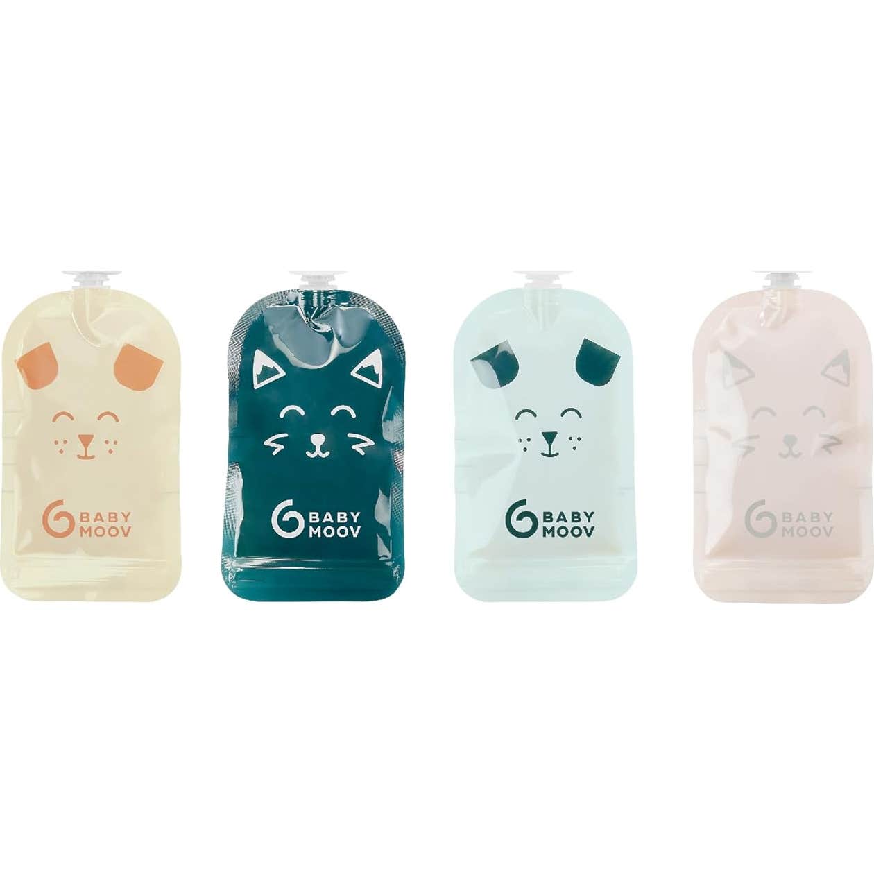 Babymoov Isy'Pouches Set Cantimploras Reutilizables 20x150ml