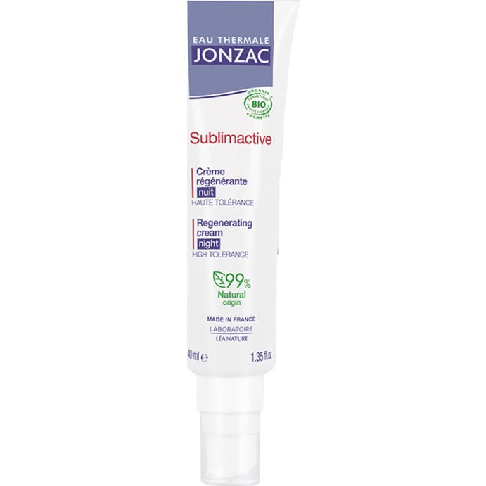 Jonzac Sublimactive Crema Regenerante Noche Antiedad Bio 40 ml