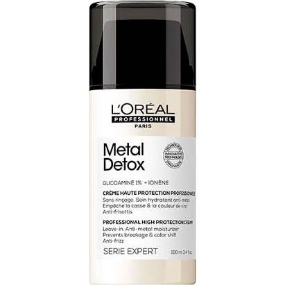 L'Oréal Metal Detox Crema Leave-In Cabello Dañado 100 ml