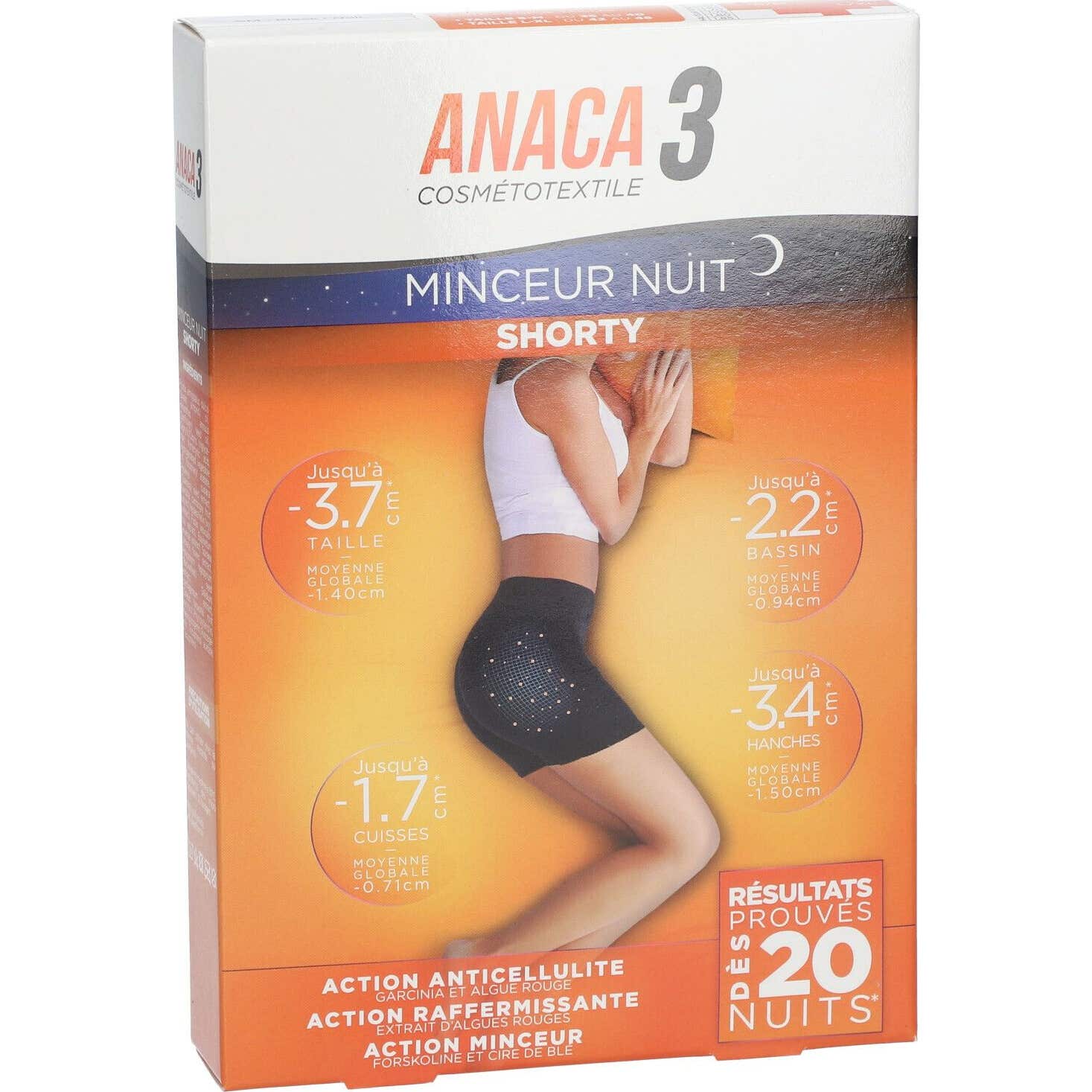 Anaca3 Shorty Adelgazante de Noche L/XL