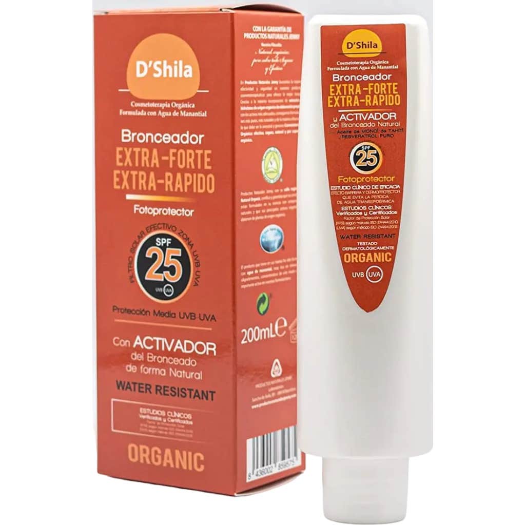'D''Shila Bronceador Extra-Rápido SPF25 100ml'