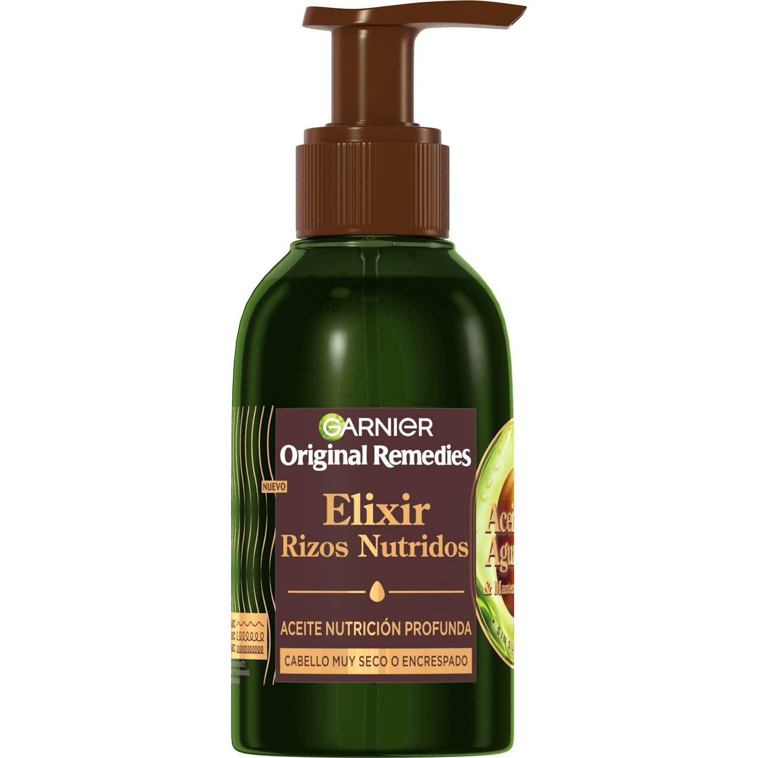 Garnier Ultra Suave Elixir Caracóis Nutridos Óleo Nutrição 120 ml