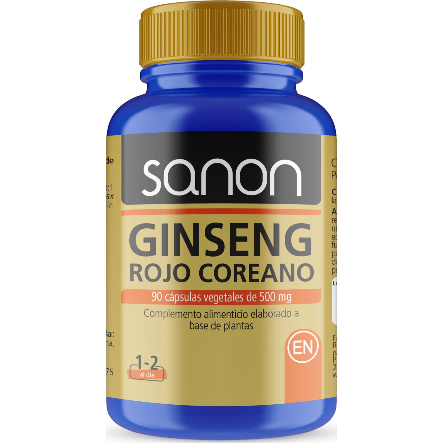 Sanon Ginseng Rojo Coreano 90vcaps