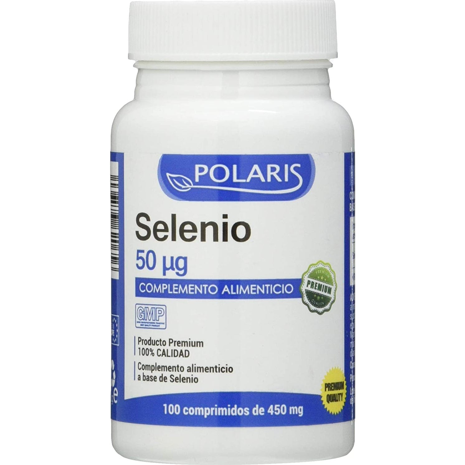 Polaris Selenio 50mcg 100 comp