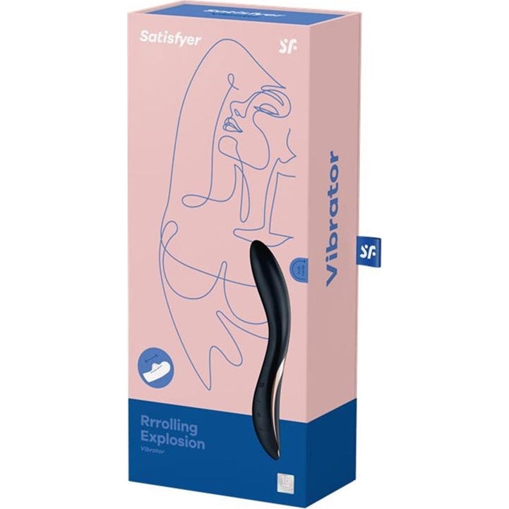 Satisfyer Rrrolling Explosion Vibrador Punto G 1 ud