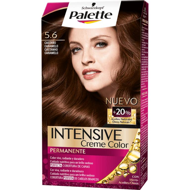 Schwarzkopf Kit Tinte Palette Intensive 5.6 Castaño Caramelo