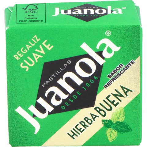 Juanola® pastillas hierbabuena 5,4g