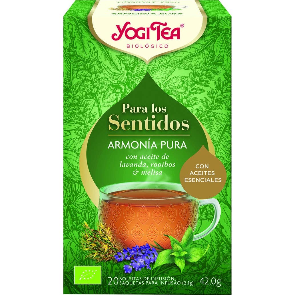 Yogi Tea Té Sentidos Fresca Inspiración Bio 17uds