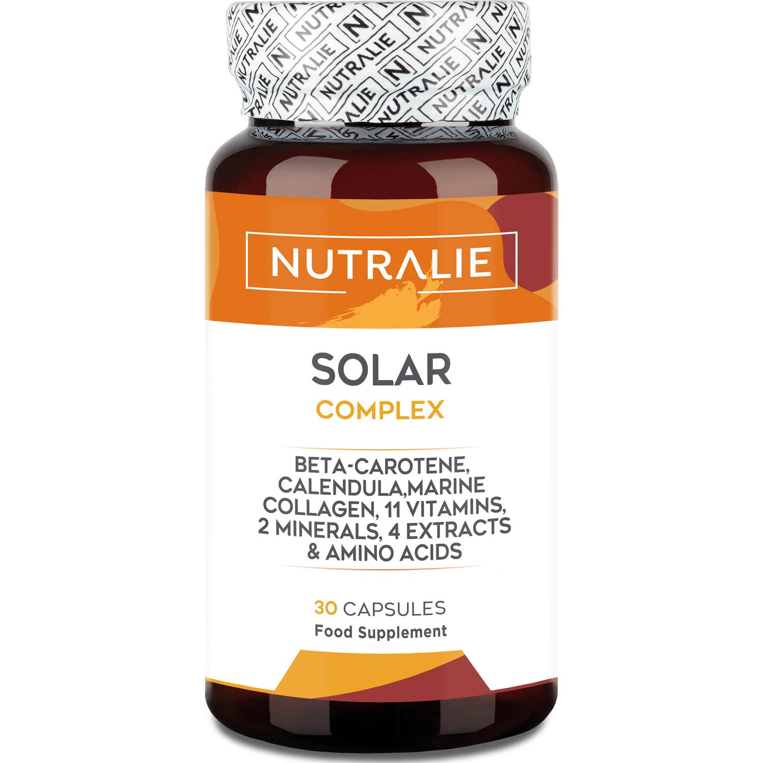 Nutralie Solar Complex con Colágeno Bronceador y Protector 30caps