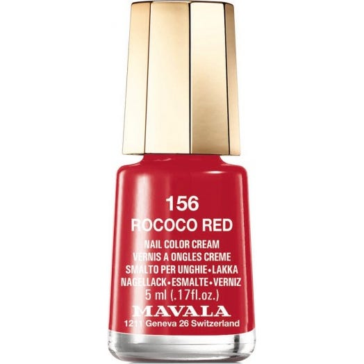 Mavala Esmalte de Uñas 156 Rococo Red 5 ml