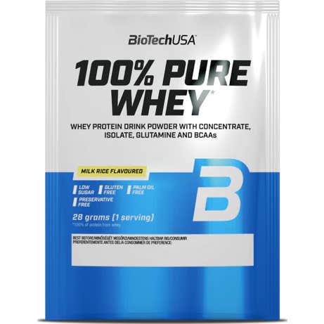Biotech Usa 100% Pure Whey Milk Rice 28 g