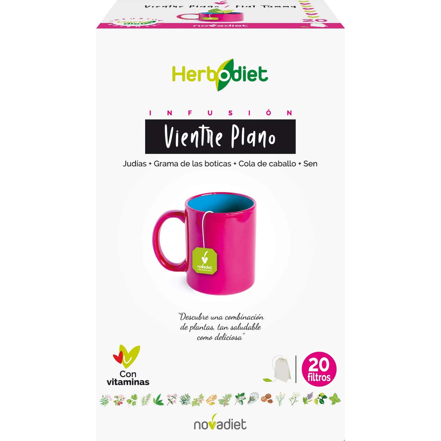Herbodiet Vientre Plano 20fil Novaet de NOVADIET | Natural Doctor