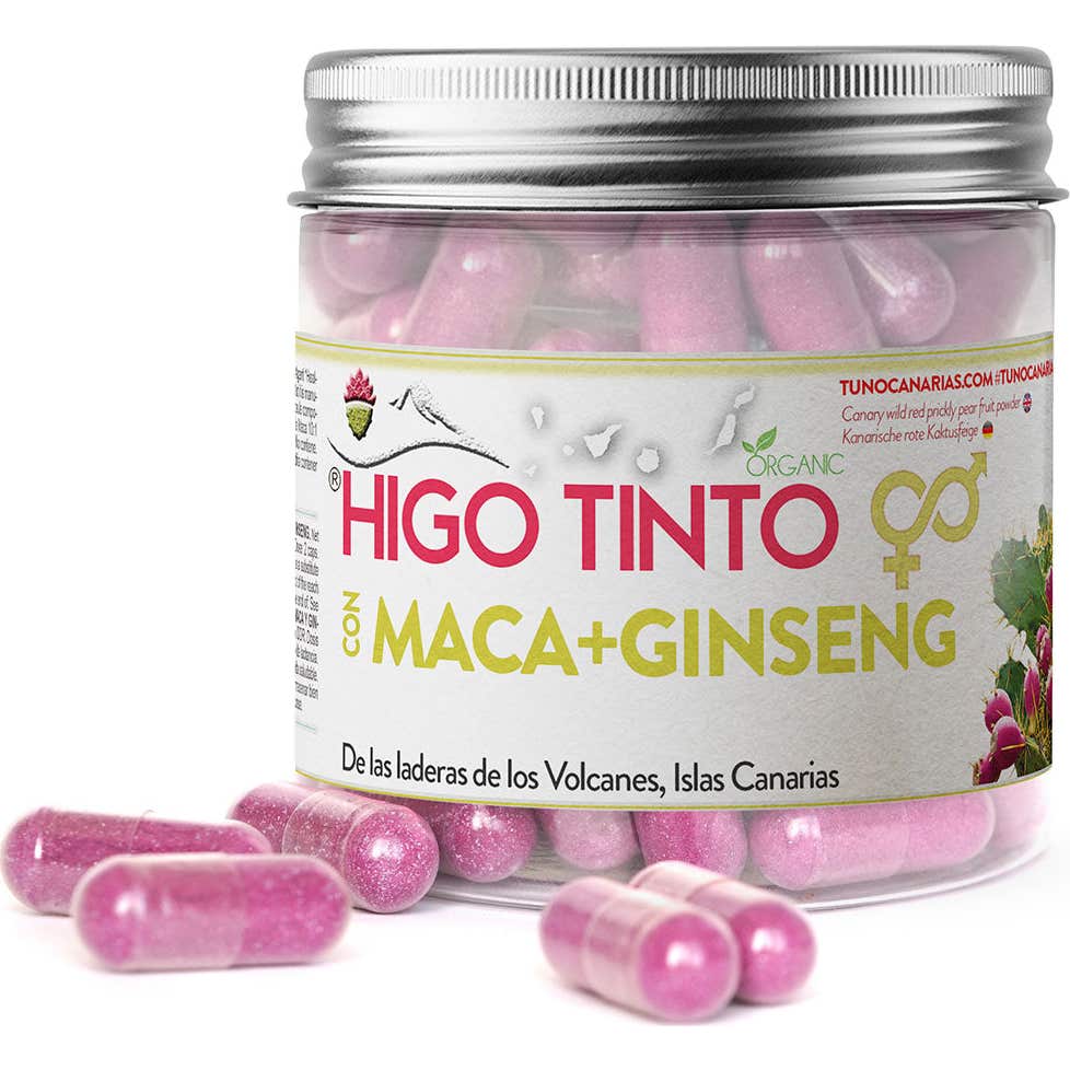 Higo Tinto Maca y Ginseng 90caps