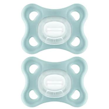 Mam Comfort Chupete Silicona 3-12 Meses Verde 2 uds