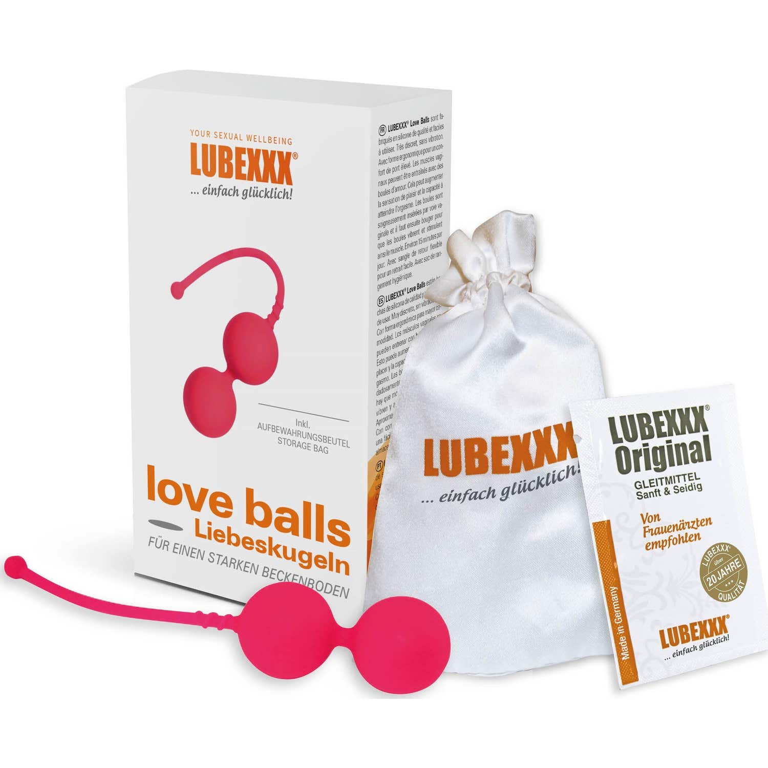 LUBEXXX Bolas del Amor rosa