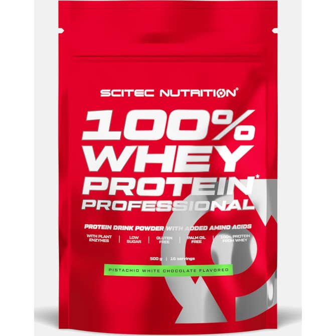 Scitec Nutrition 100% Whey Protein Pistachio White Chocolate 500 g