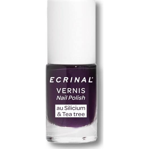 Ecrinal Esmalte de Uñas Silicio + Tea Tree Violeta Intenso 5 ml