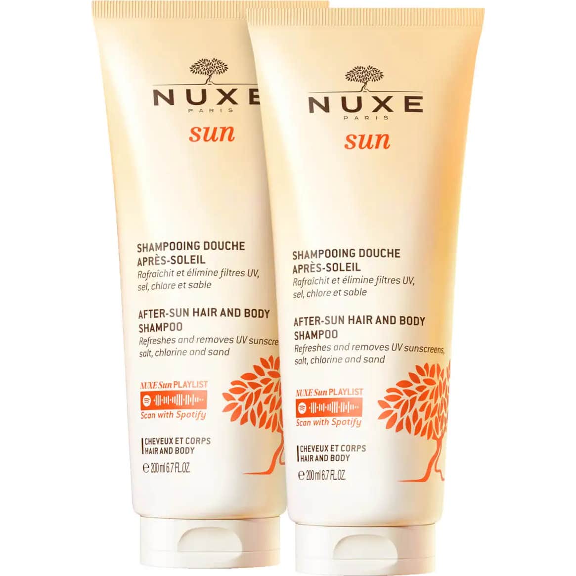 Nuxe Sun Champú-Gel de Ducha After Sun 2x200ml