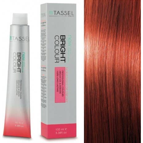 Tassel 7.43 Rubio Medio Cobre Dorado Tinte Queratina 100 ml