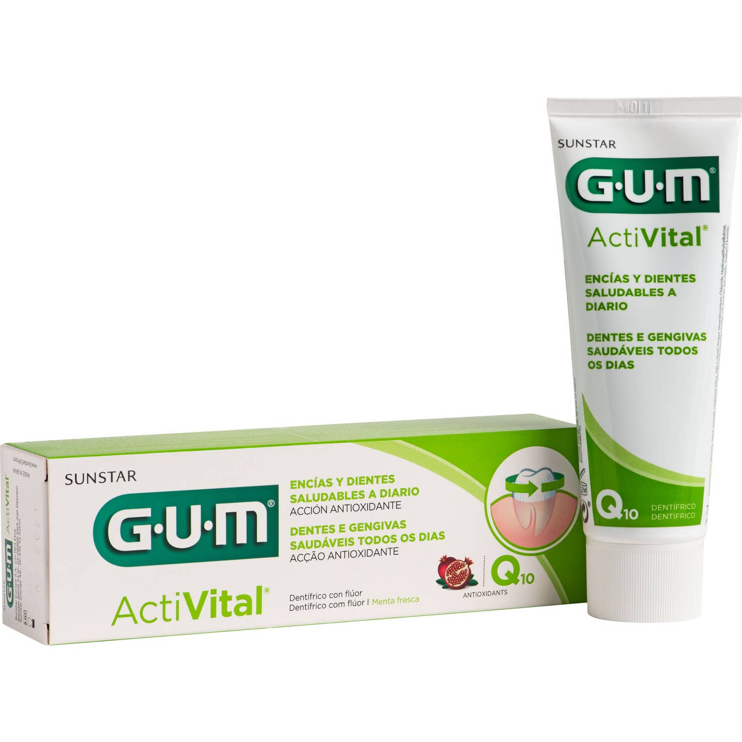 GUMActiVital Gel Dentífrico 75ml