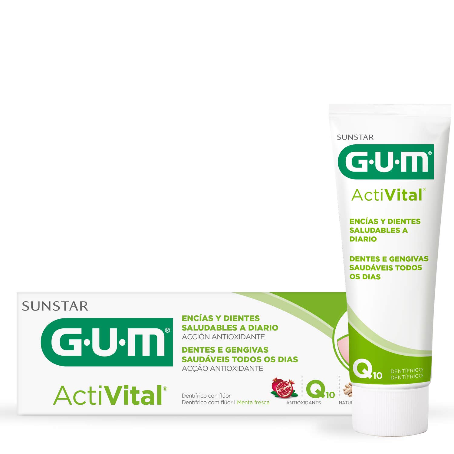 GUMActiVital Gel Dentífrico 75ml