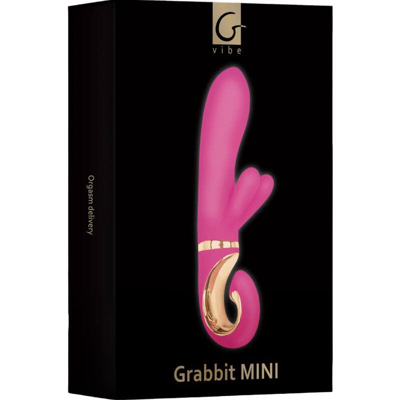 G-Vibe Grabbit Mini Vibrador Siliciona Rosa 1ud