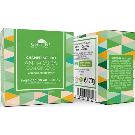 Genuine Champú Sólido Anticaída 60 g