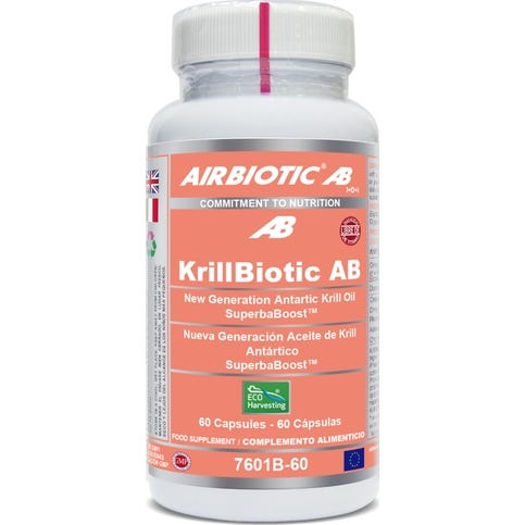 Airbiotic Krillbiotic Ab 590 Mg Ecoharvesting 60 Cápsulas