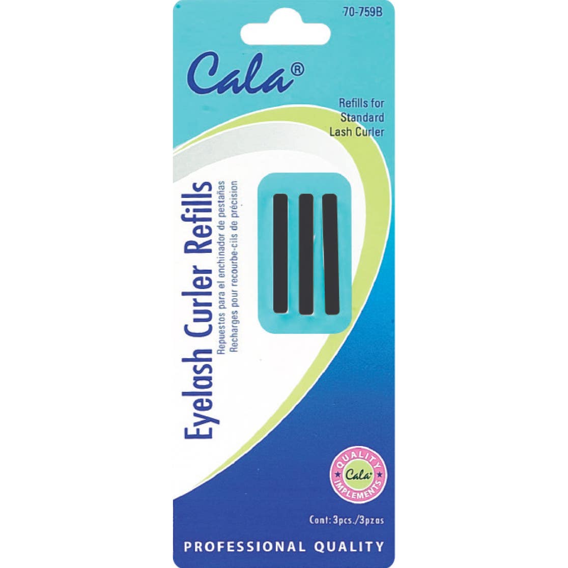 Cala Accesorios Eyelash Curler Refills 3uds