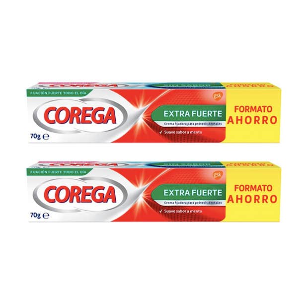 Corega Extra Fuerte 2x70 gr