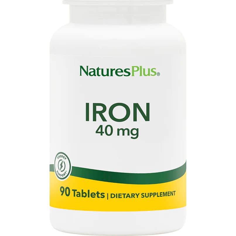 'Nature''s Plus Hierro 40mg 90comp'