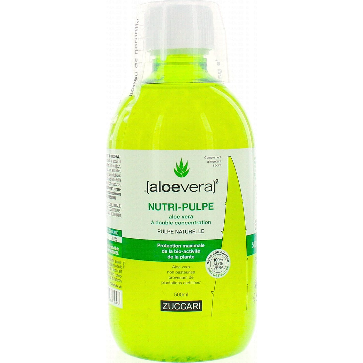 Zuccari Aloe Vera Nutri-Pulpe 500ml