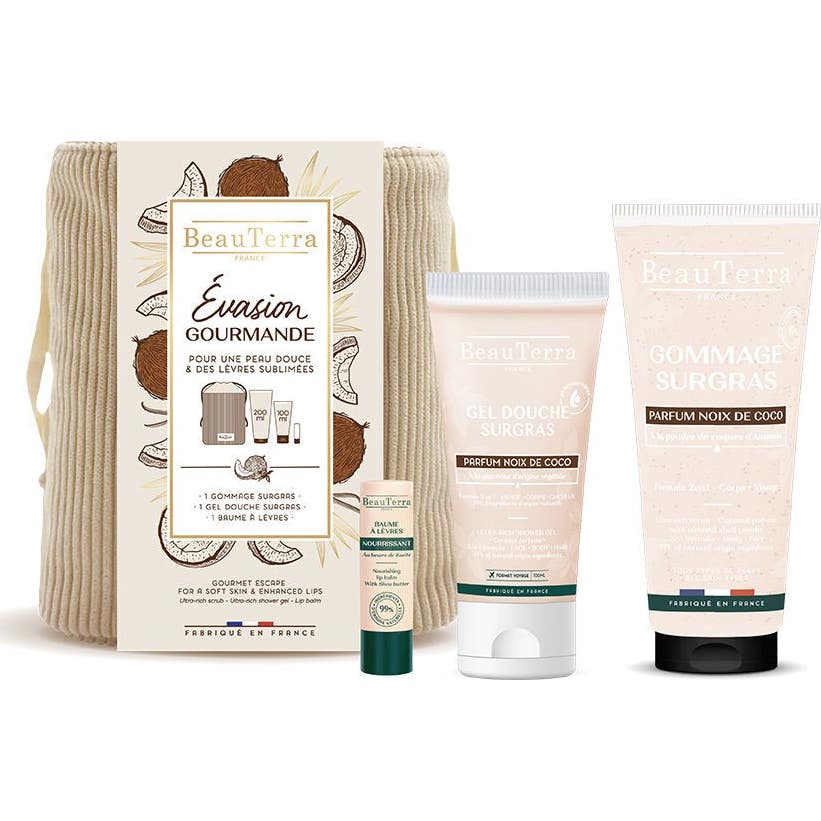 Beauterra Évasion Gourmande Coco Pack Neceser