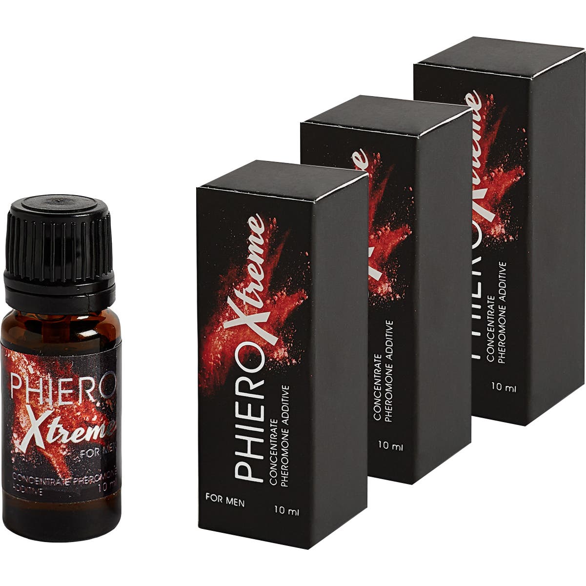Phiero Xtreme Men Concentrado Feromonas Seducir 3x10ml