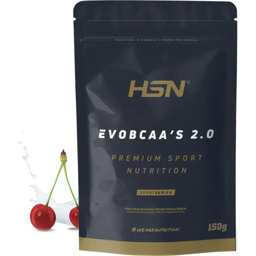 HSN EvoBCAA's 2.0 BCAA's 12:1:1 + Glutamina Cereza 150g