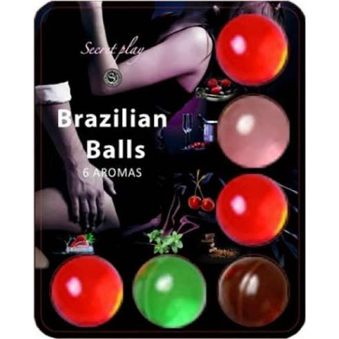 Secret Play Pack Brazilian Balls Aromas 48gr