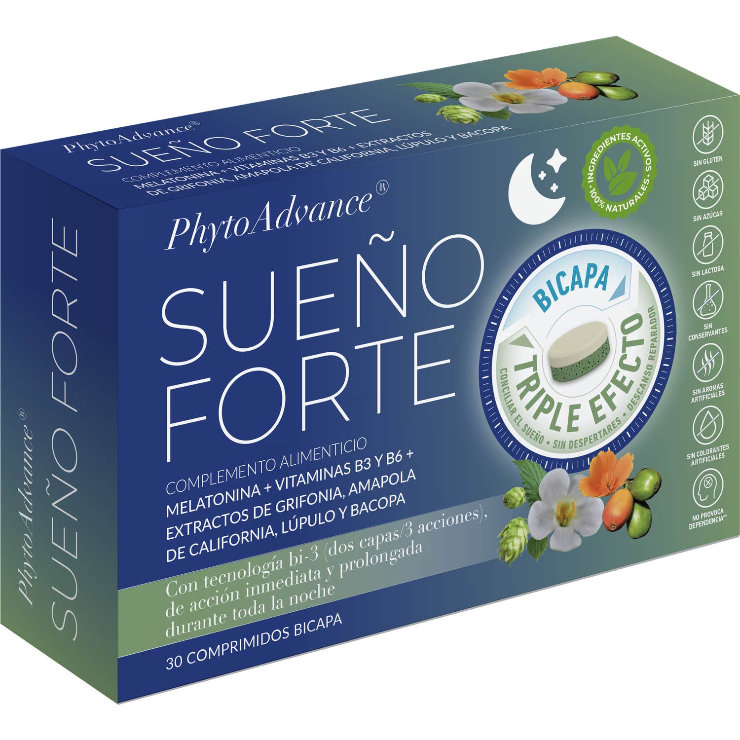 PhytoAdvance Sueño Forte Bicapa 30comp