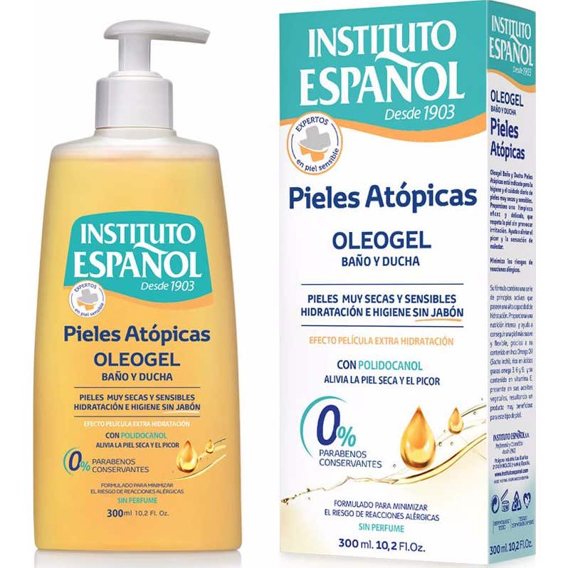 Instituto Español Pieles Atópicas Oleogel Baño y Ducha 300ml