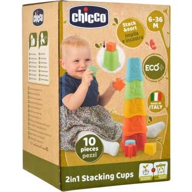 Chicco 2 In 1 Stacking Cups 1 ud