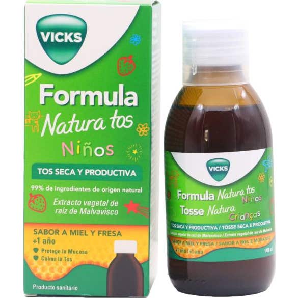 Vicks Formula Natura Tos Niños 140ml