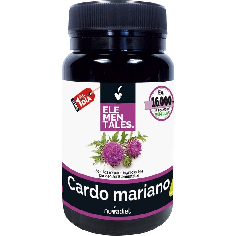 Novadiet Cardo Mariano 30 Cápsulas Vegetales
