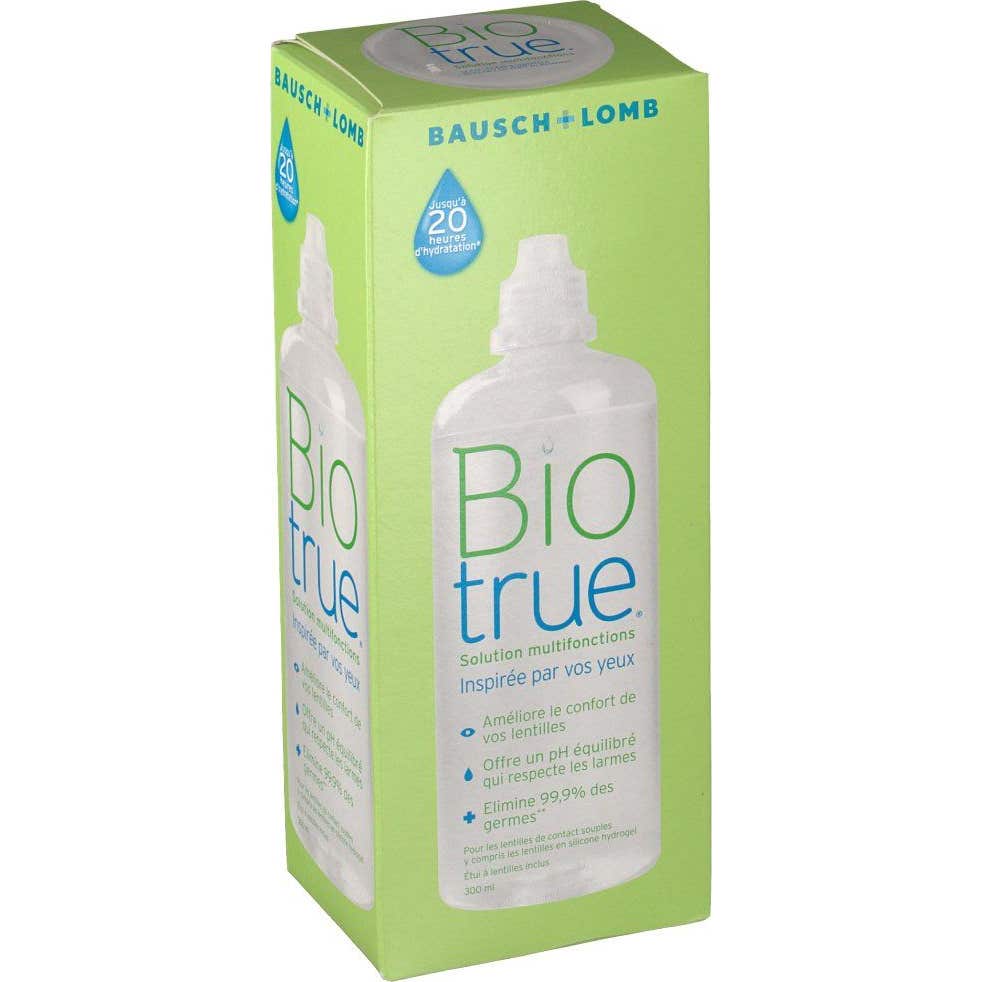 Biotrue - Lentes de contacto multifuncionales 300ml