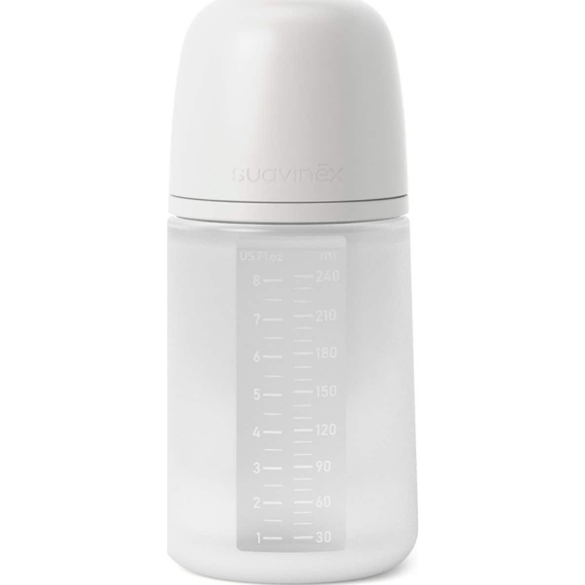Suavinex Biberón Silicona Sx Pro M Blanco +3 Meses 240ml