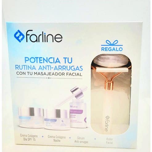 Farline Rutina Anti Arrugas + Masajeador Facial