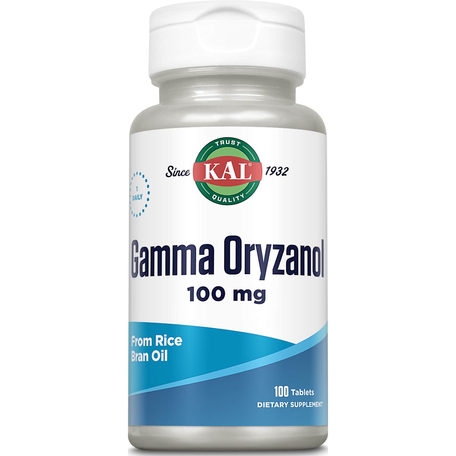 Kal Quality Gamma Oryzanol 100mg 100comp
