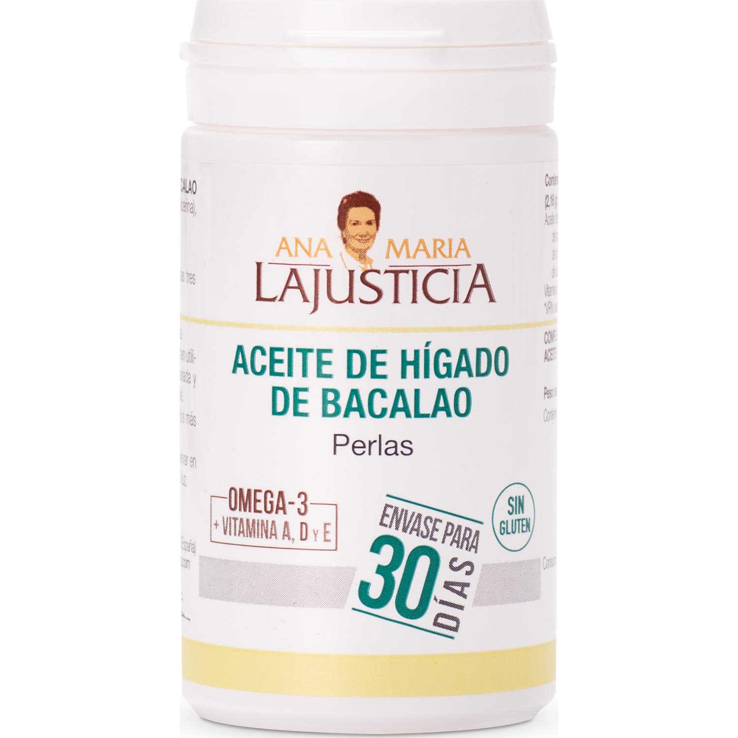 Ana Maria Lajusticia Aceite de hígado de bacalao 90 perlas