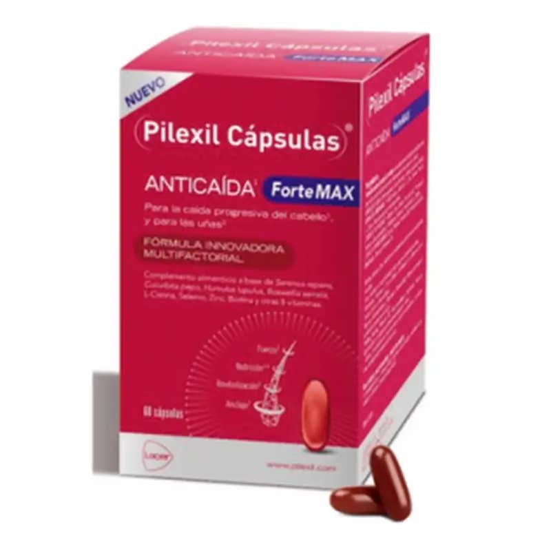 Pilexil Cápsulas Anticaída Forte Max 60caps
