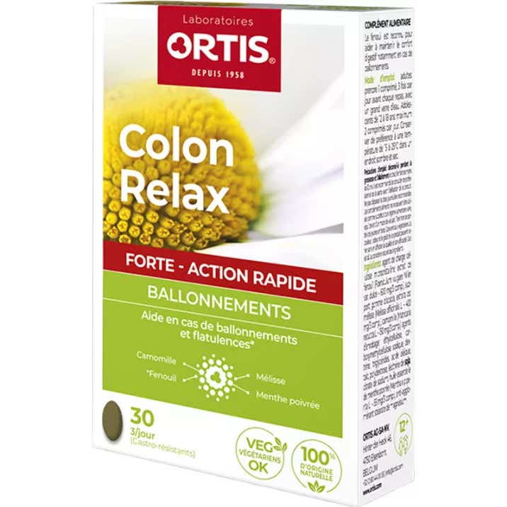 Ortis Colon relax forte 30 comp