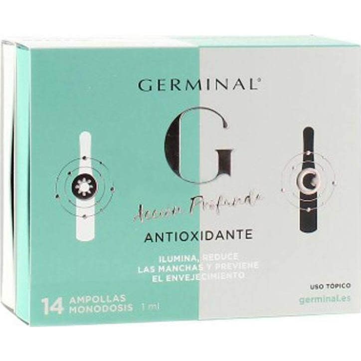 Germinal Acción profunda antioxidante noche y día 14 Ampollas