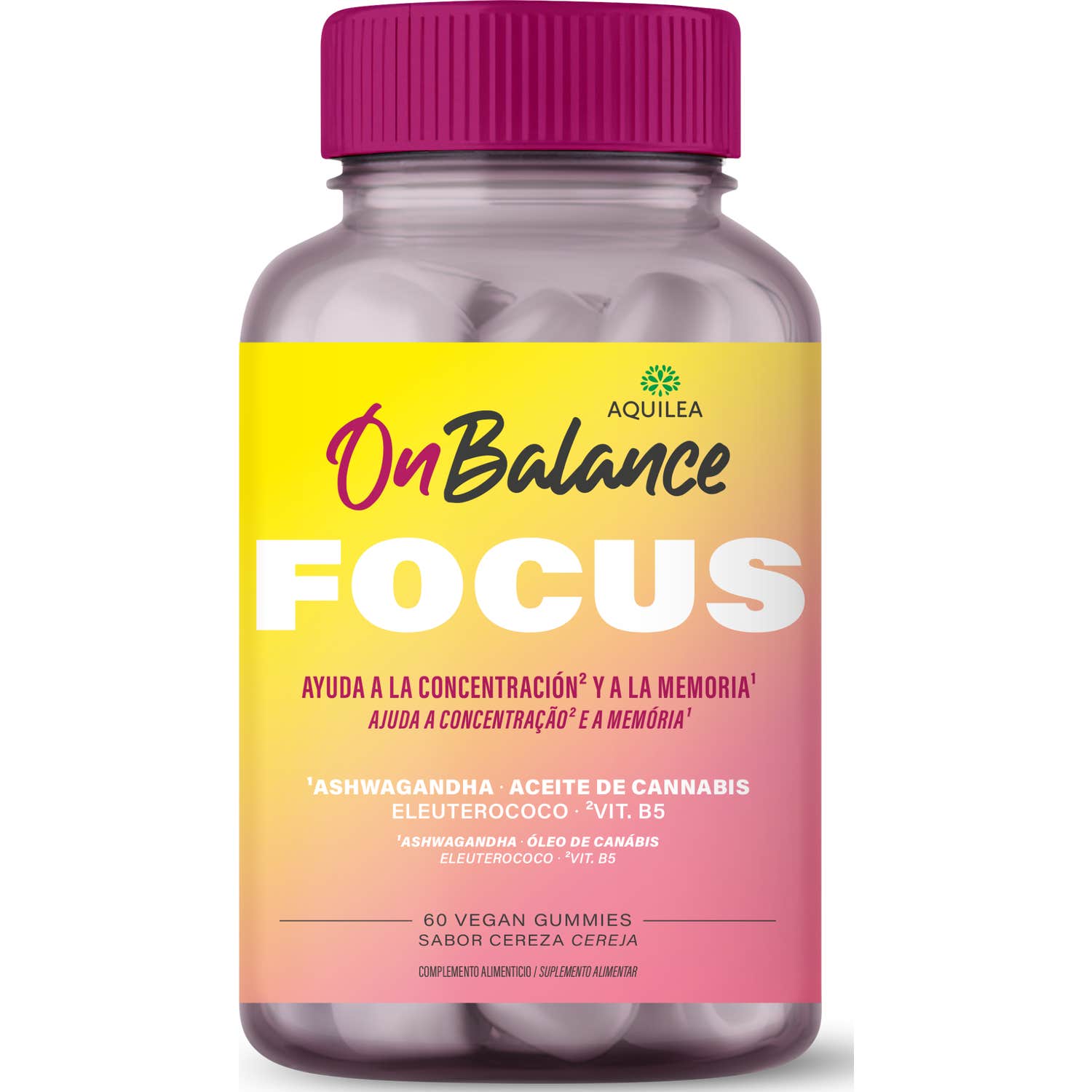 Aquilea Onbalance Focus 60 Gummies